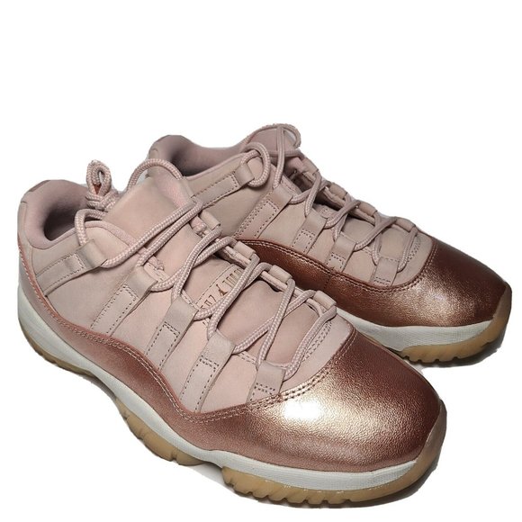 Jordan Shoes - Nike Air Jordan 11 XI Retro Low Women's "Rose Gold" 2018 Size 8 39 AH7860-105